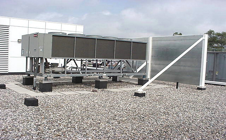 小區戶(hù)外學(xué)校樓頂隔聲降噪構件