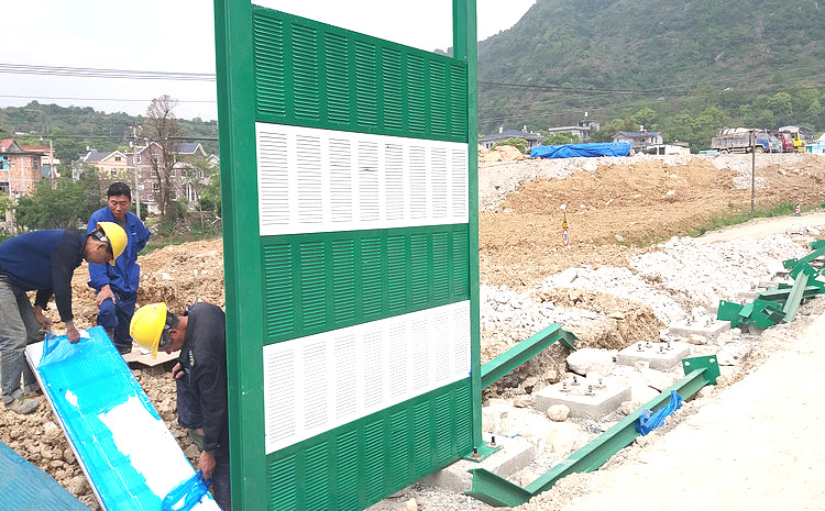 石料加工廠(chǎng)聲屏障 石料加工廠(chǎng)聲屏障