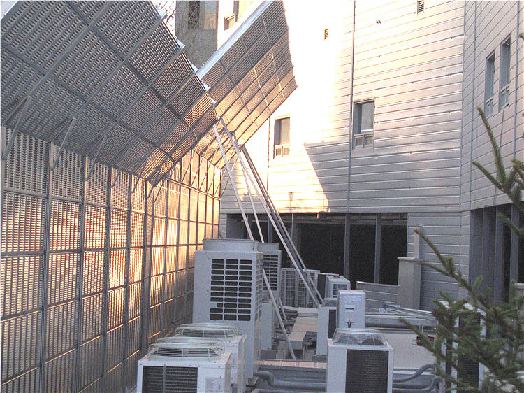 空調冷卻塔風(fēng)機設備隔音聲屏障