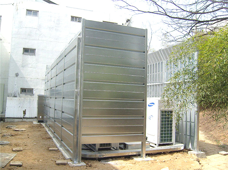 空調冷卻塔風(fēng)機設備隔音圍板 空調冷卻塔風(fēng)機設備隔音圍板