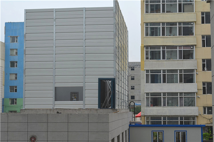 空調冷卻塔風(fēng)機設備噪音防護墻