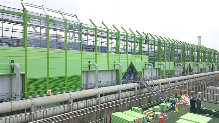 工廠(chǎng)車(chē)間廠(chǎng)房廠(chǎng)界噪音板