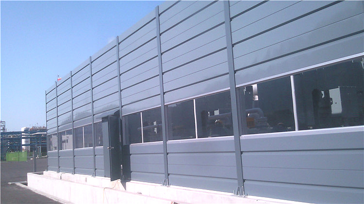 工廠(chǎng)車(chē)間廠(chǎng)房廠(chǎng)界隔音聲屏