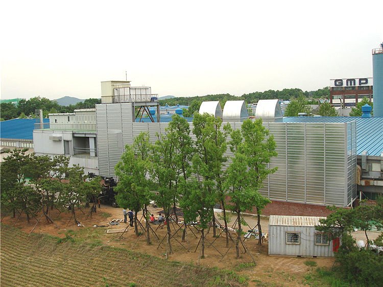 工廠(chǎng)車(chē)間廠(chǎng)房廠(chǎng)界隔音圍板