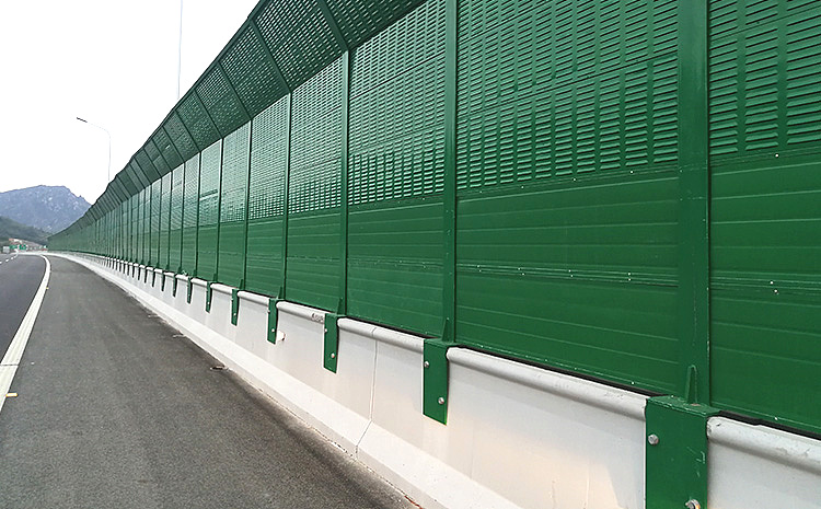 橋梁2m高輕型吸、隔聲板